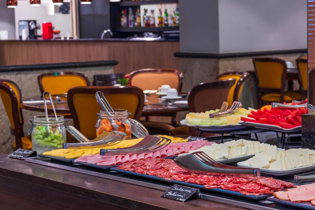 Balneario Hotel Em Santos Gastronomia
