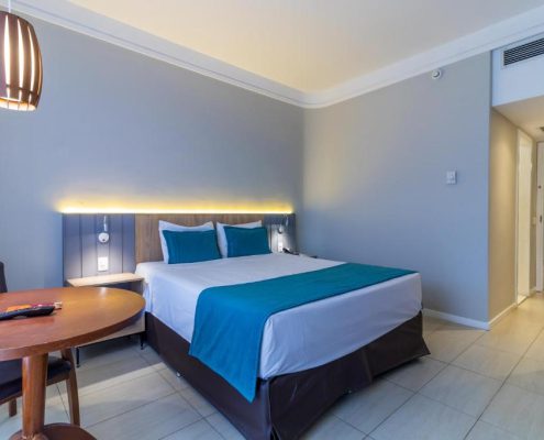 Hotel Balneario Santos Acomodacoes Quarto Duplo