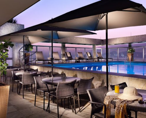 Hotel Balneario Santos Lazer Piscina 495x400 Hotel Balneario Santos Lazer Piscina