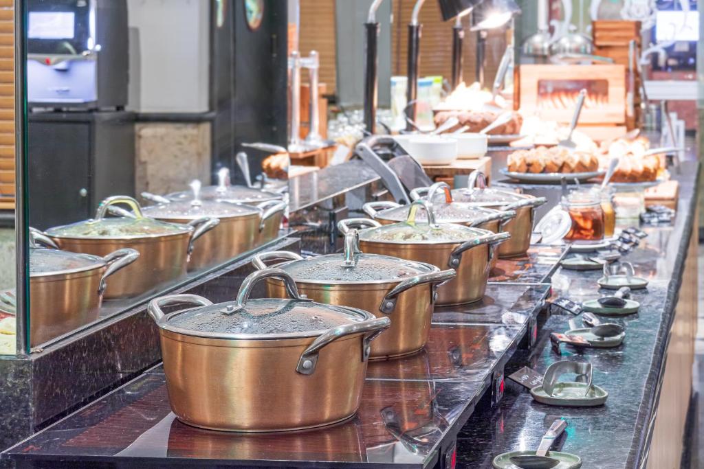 Parque Balneario Hotel Santos By Atlantica Gastronomia